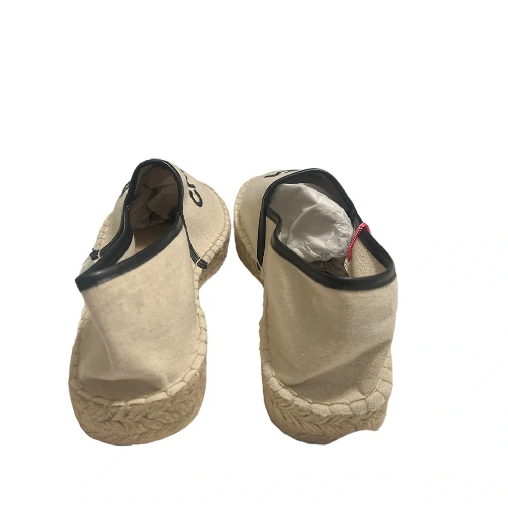 South Beach Ibiza Espadrille Shoes size 9 in beige - Picture 2 of 7